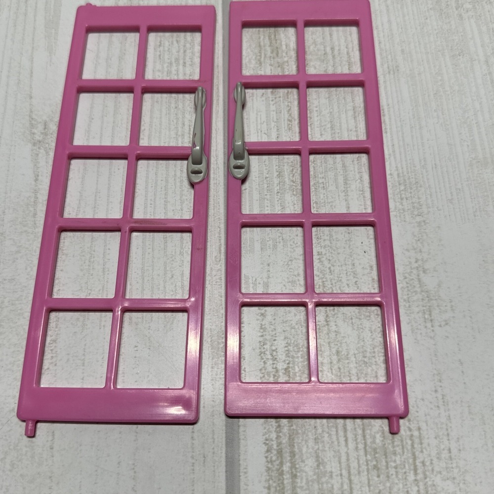 Toys R Us Happy Together Dollhouse Replacement Pink French Doors